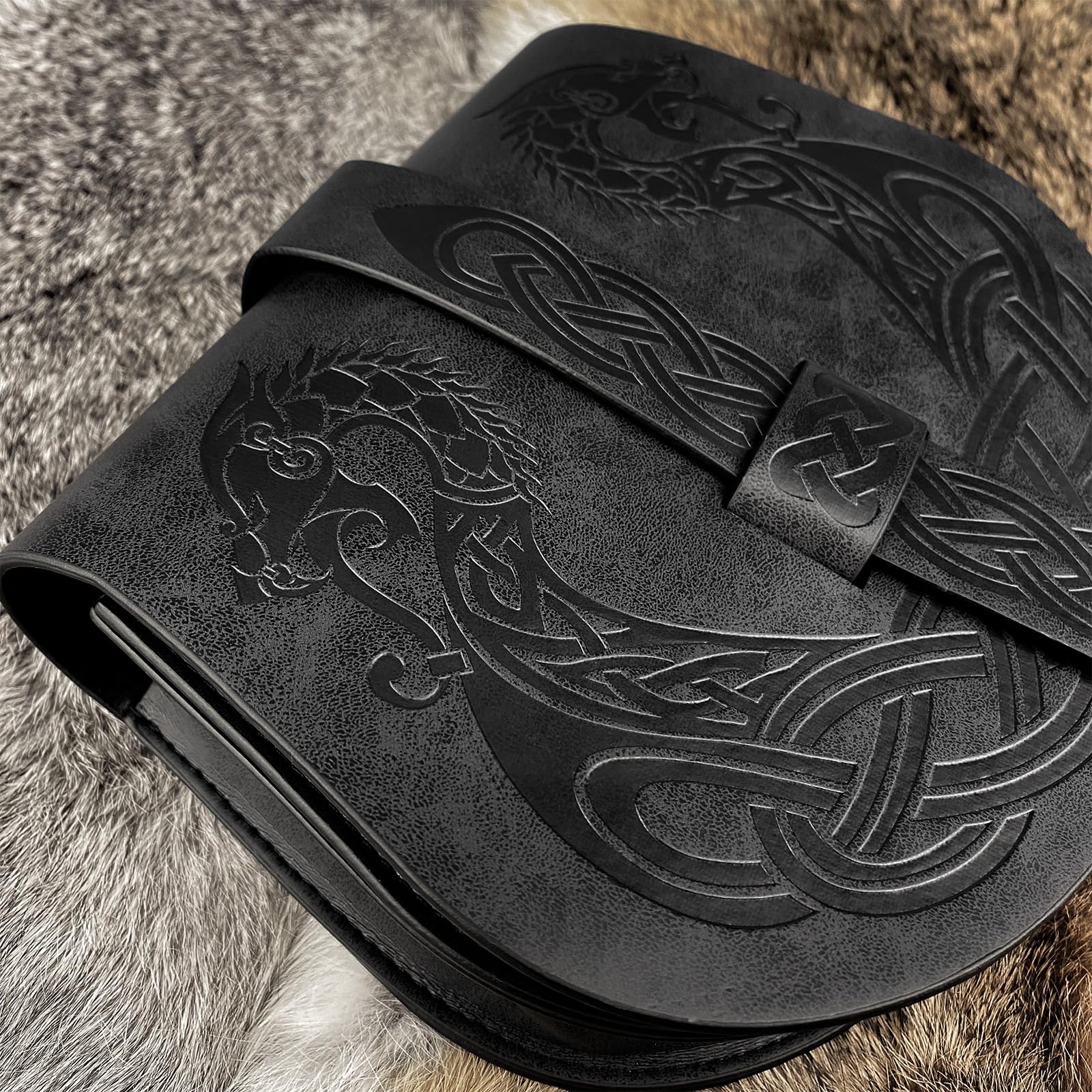 Amazon.com | HiiFeuer Viking Embossed Langskip Belt Pouch Amazon.com | HiiFeuer Viking Embossed Langskip Belt Pouch